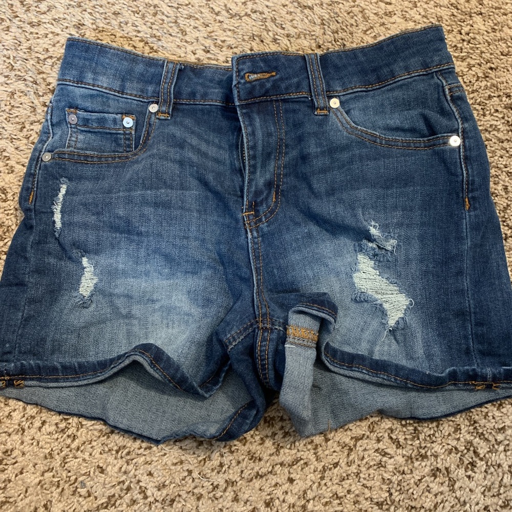 Ripped shorts